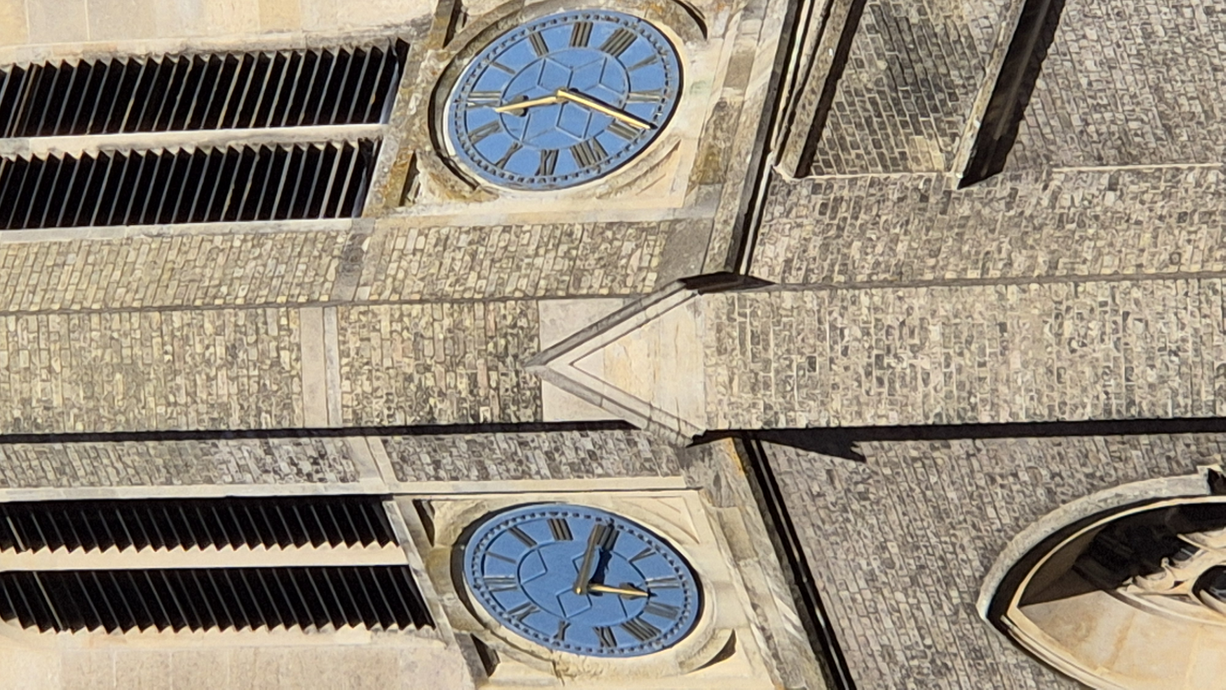St Mary's church Hampton  — stopped public clock